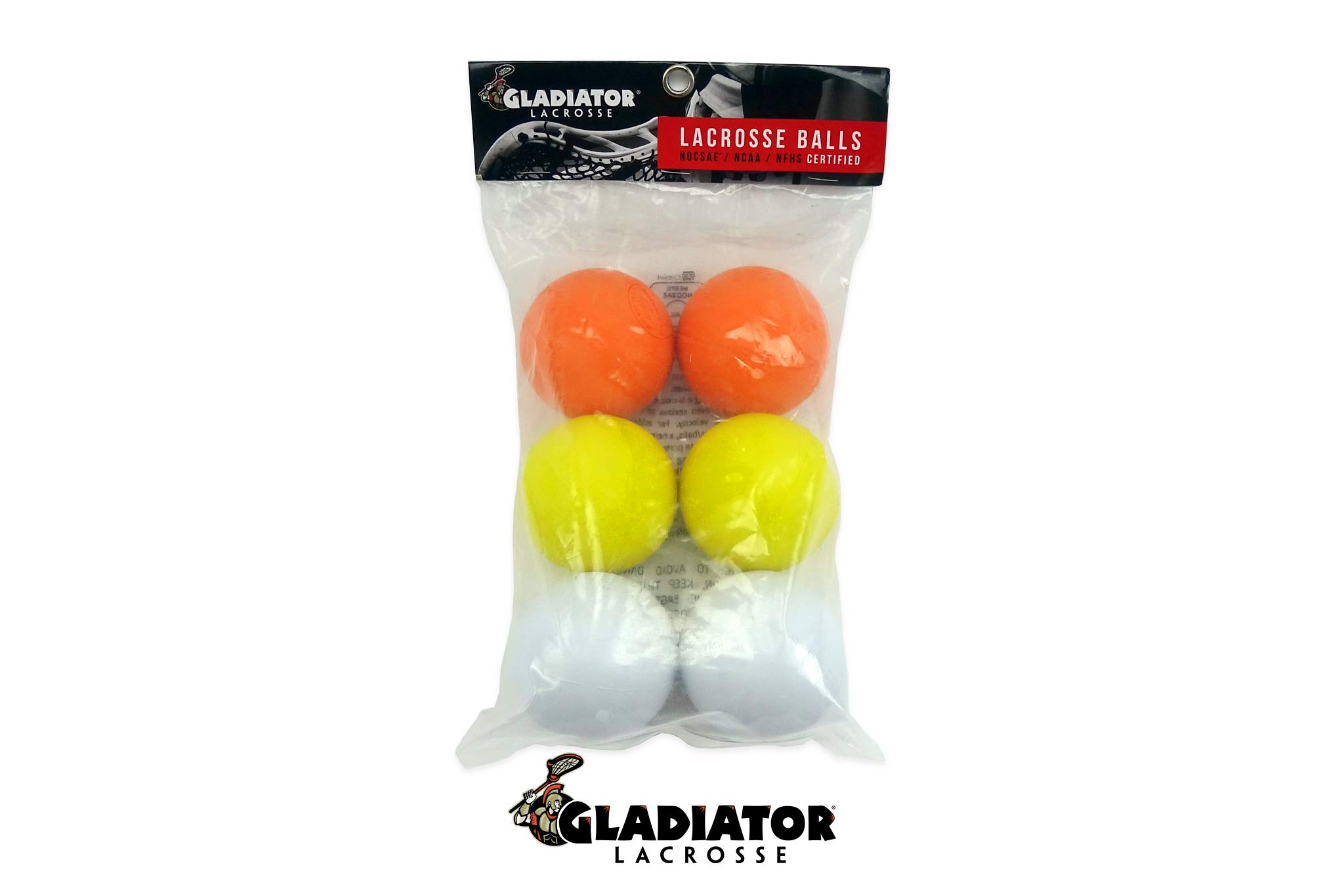 Gladiator Lacrosse Official Lacrosse Balls – Multicolor