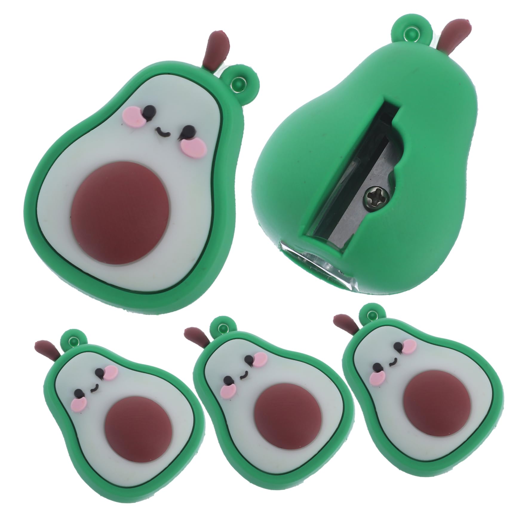 TOYANDONA 5 Set Temperamatita Affilacoltelli Portatile Gadget Ufficio Affilatrice Portatile Strenne Matite Caricatore Gomme Affilatrici Portatili Affilatrici Manuali Gel Di Silice 5 Pezzi*5