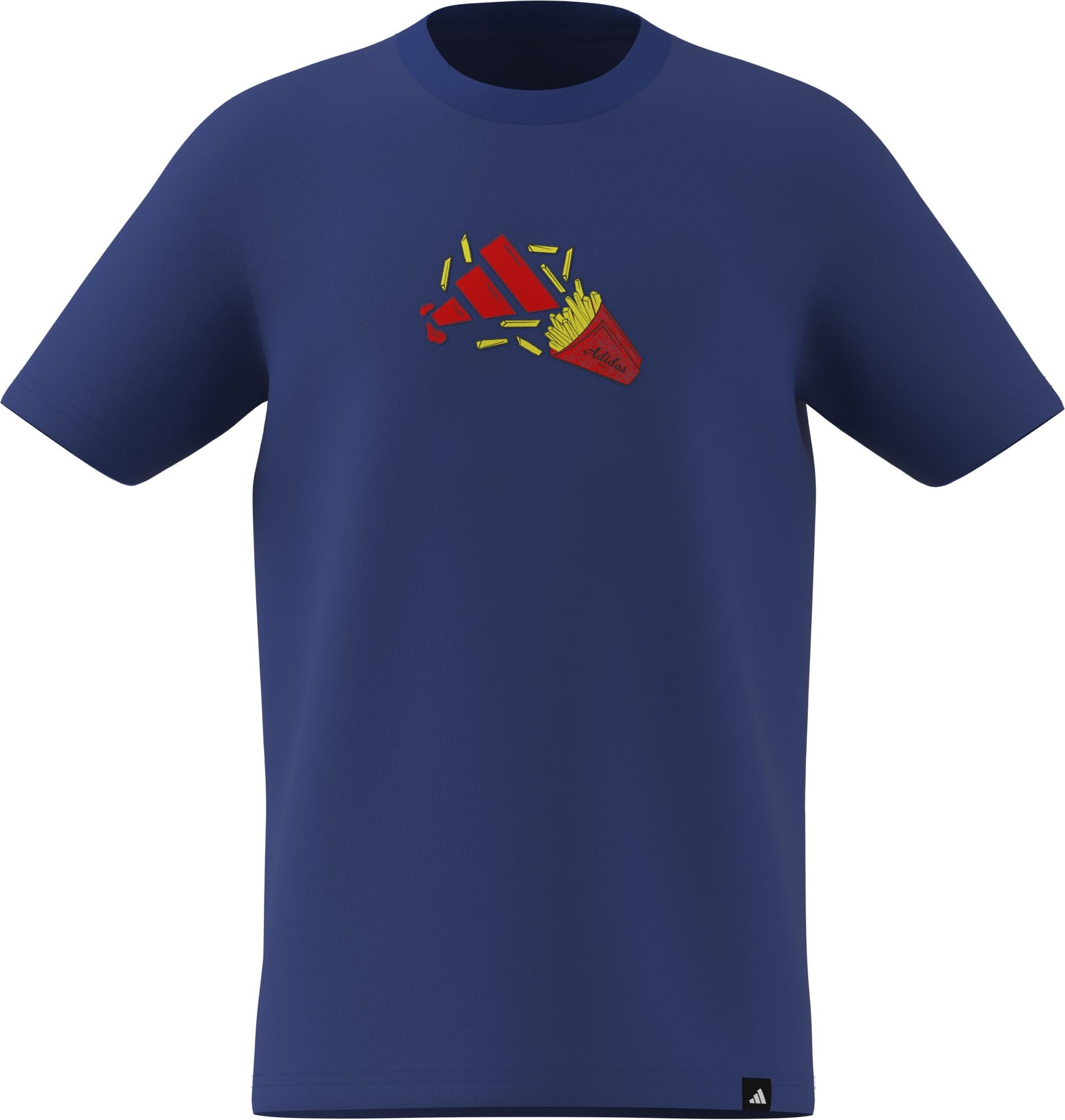 adidas Unisex Kids Food Pack Graphic T-Shirt Junior, Team Royal Blue, 7-8 Years