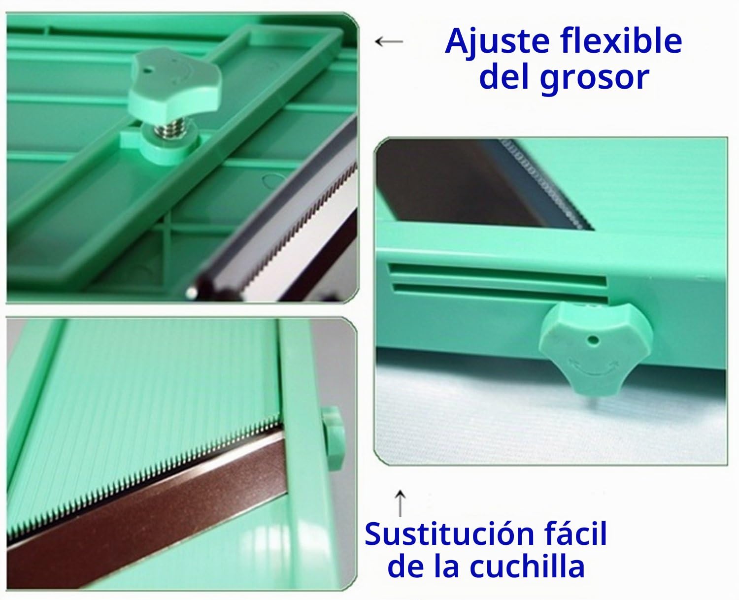 Mandolina japonesa para verduras y frutas, utensilio de corte de cocina, rebanador de alimentos