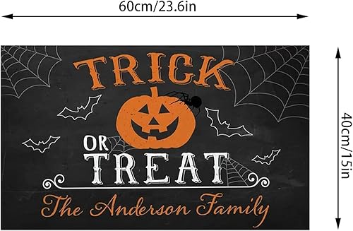 Miniatura 3 de Felpudo para puerta de Halloween, Halloween, bruja, exterior, para puerta delantera, entrada interior, antideslizante, decoración del hogar,