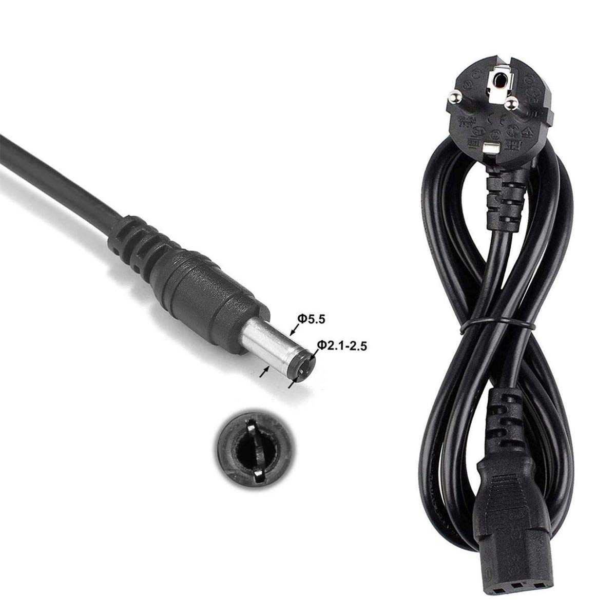 5V 10A Transformator zasilający 50W adapter zasilania 5,5 x 2,1/2,5mm do CCTV, kamery, routera, taśmy LED WS2812 WS2812B