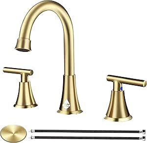 Bathroom Sink Faucet, Becaa 8 Inch Bathroom Faucet for Sink, Widespread ...