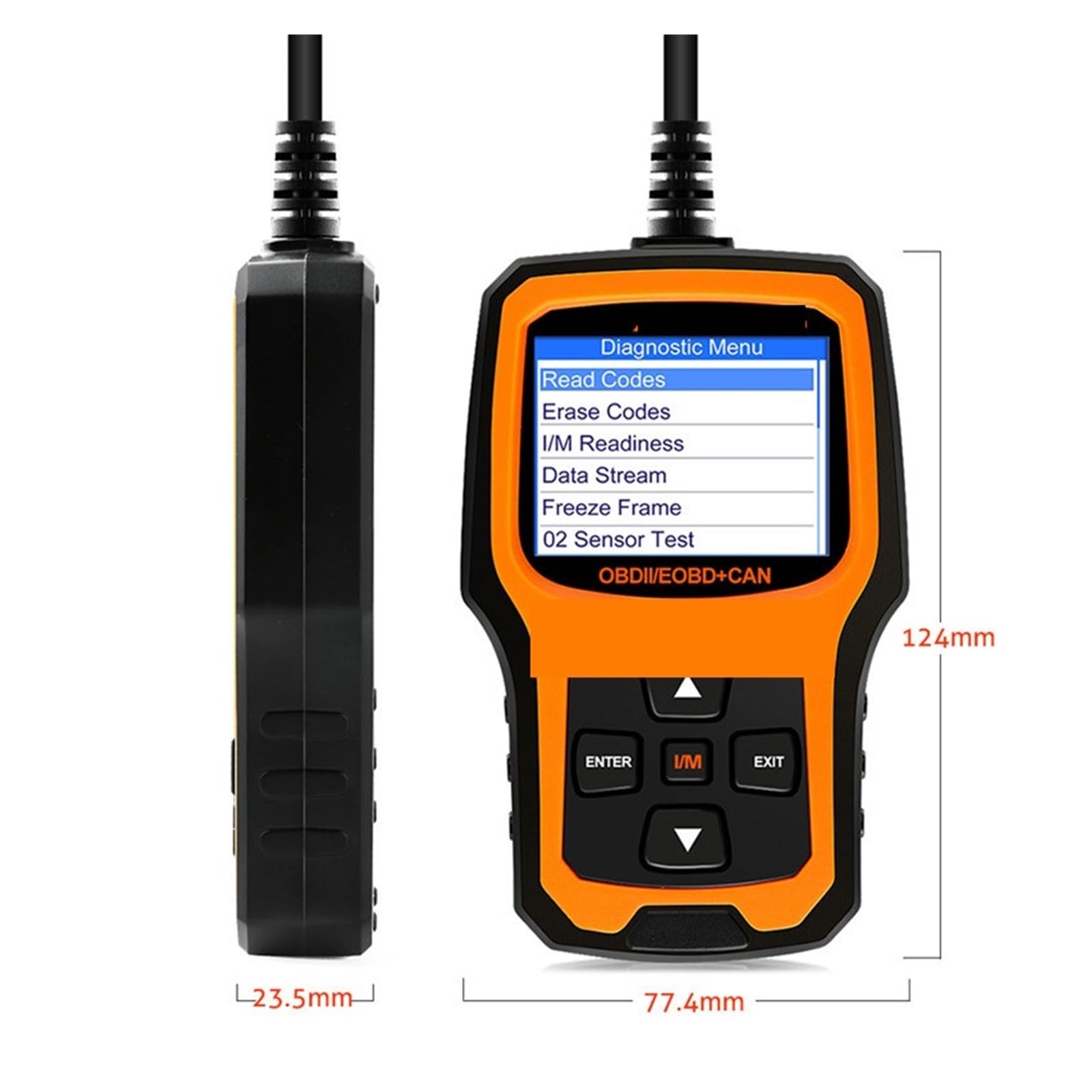 AD410 OBD2 Diagnostyka samochodowa Auto Scanner Narzędzie diagnostyczne Odczyt Wyczyść Usterkę Skaner samochodowy,Przyjazny dla użytkownika