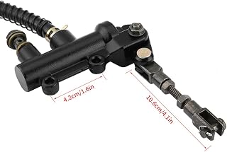 Ajuste de Freno Hidráulico de Pie Trasero de Motocicleta Plegable para el Tanque de Bomba de Cilindro Maestro - Rendimiento Estable, Ajuste para Zx6 Zx7 Zx6r