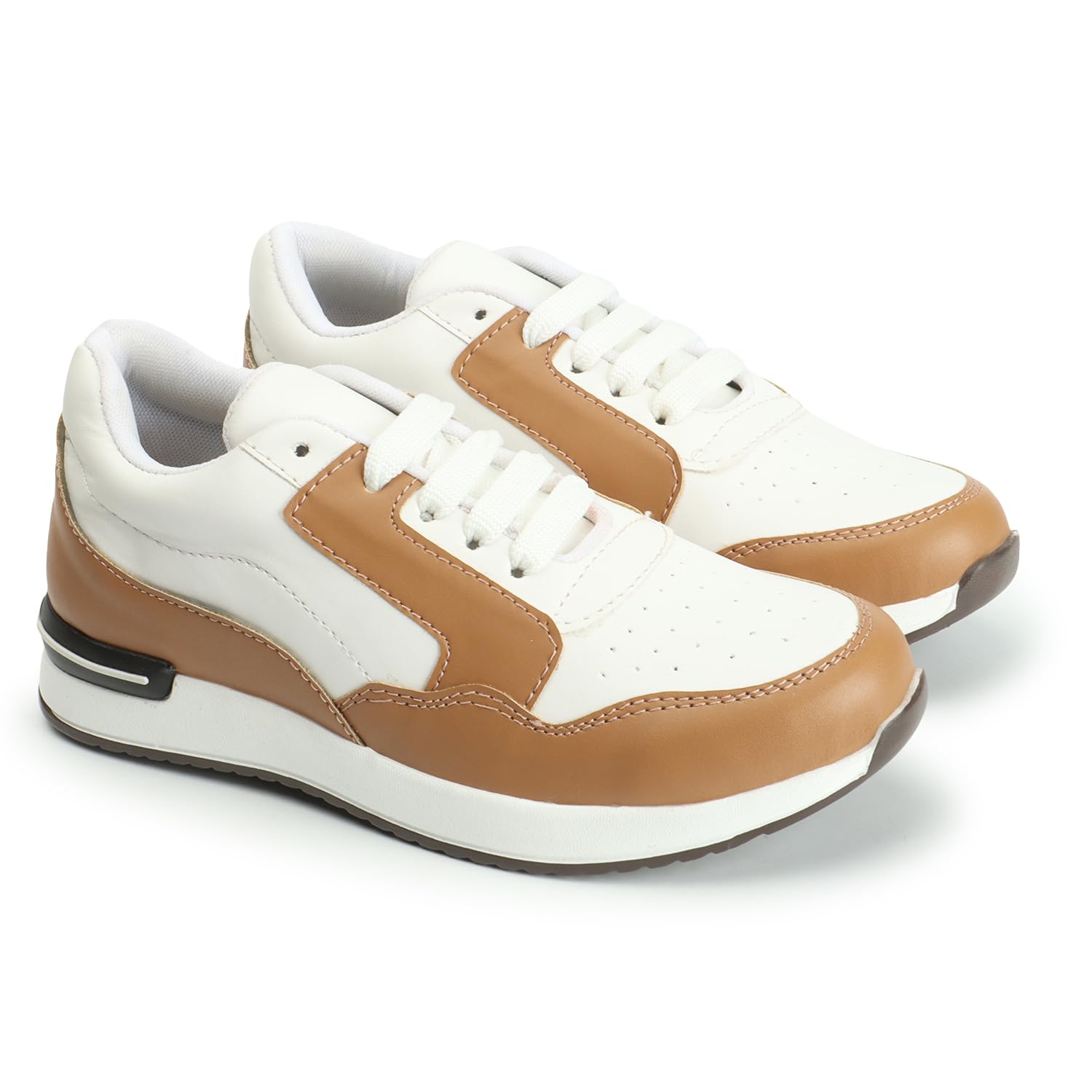 Xnx Footwear Womens Shoes Napa Comfotable Lightweight Casual Lace-Up Sneaker For Girl,(Color :-Beige,Size :- 39) (B0CRDXSDCL) Amazon Price History, Amazon Price Tracker