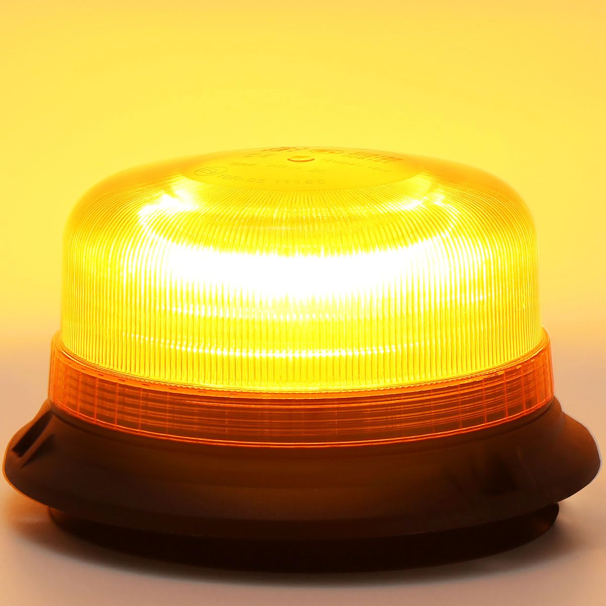 Intermitente magnético amarillo para tractor agrícola 12 V 24 V 3 modelos de flash con ECE R65 R10 E9 intermitente estroboscópico naranja luces emergencia coche