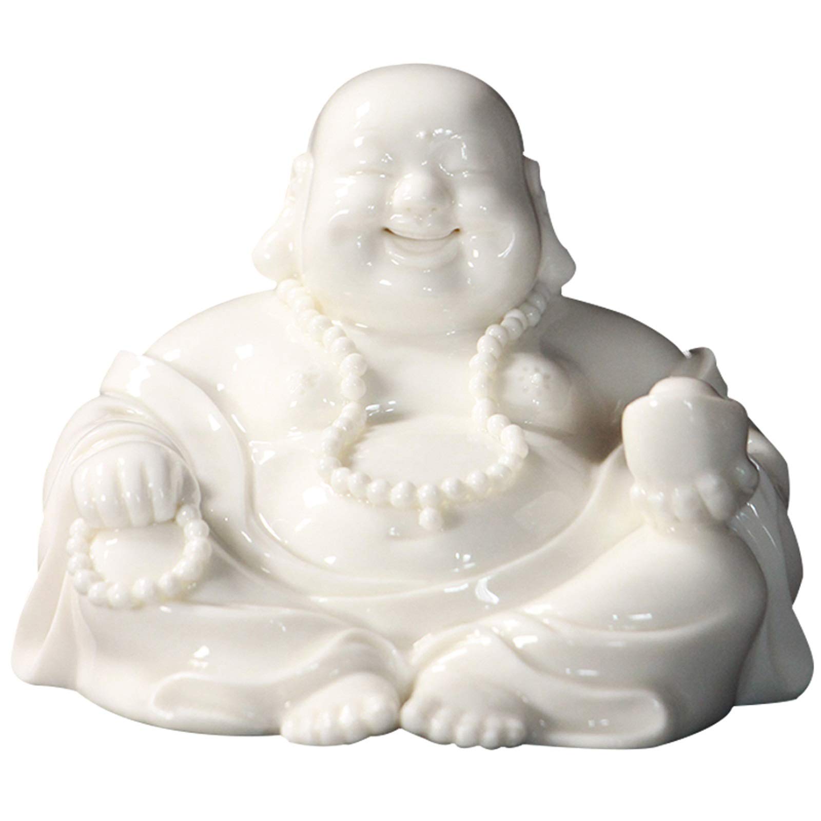 SXSGSMstatues Buddha Statue - Meditating Seated Buddha Statue, 3”Ceramics Statuary for Car Dashboard Creative Gifts Car Ornaments Buddha Statue Buddha Statue