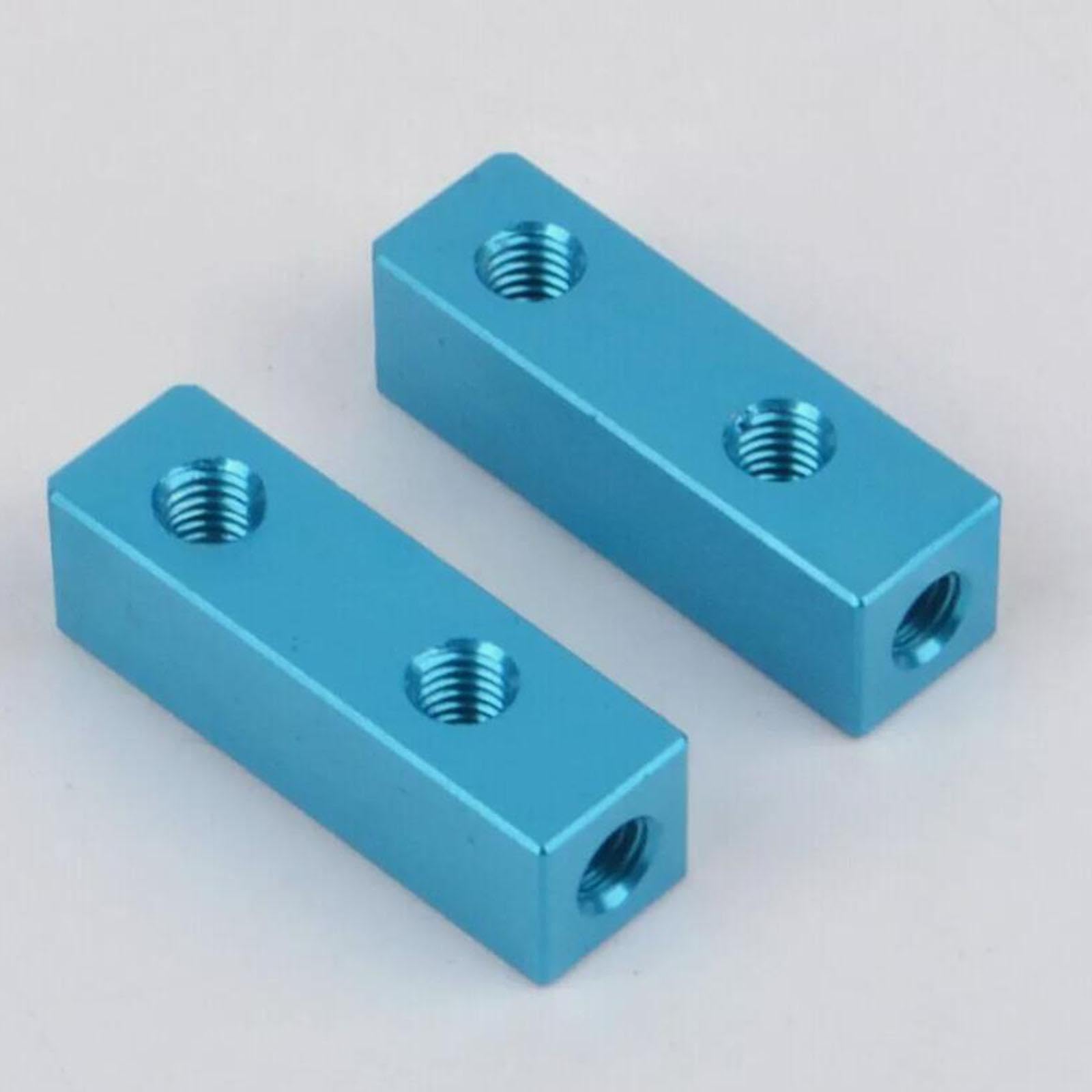 Garende 2 Units RC Servo Mount for 1:10 CW01 Vehicles, Aluminum Alloy, Blue