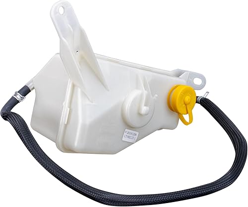 Vista 406 de TRQ Botella de desbordamiento del tanque de expansión del depósito de refrigerante del radiador compatible con Porsche Macan 2015-2018