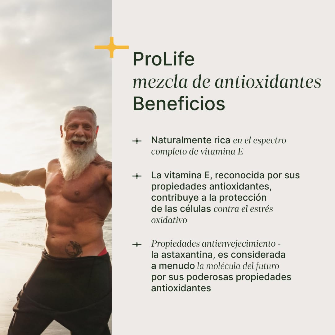 Vitamina E Full Spectrum + Astaxantina Natural 60 Cápsulas Veganas | Vitamina E líquida pura, antioxidantes, suplemento vegano, apoyo a la salud celular