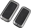 Funda de cuero para llavero de auto KUNIO para Geely, compatible con Geely Galaxy EX5 E5 E8 L6 L6 Max 1.5T Plus Air Pro 2025 L7 Xingyao 8, llavero de aleación de zinc, accesorios, 3 botones, color negro 5