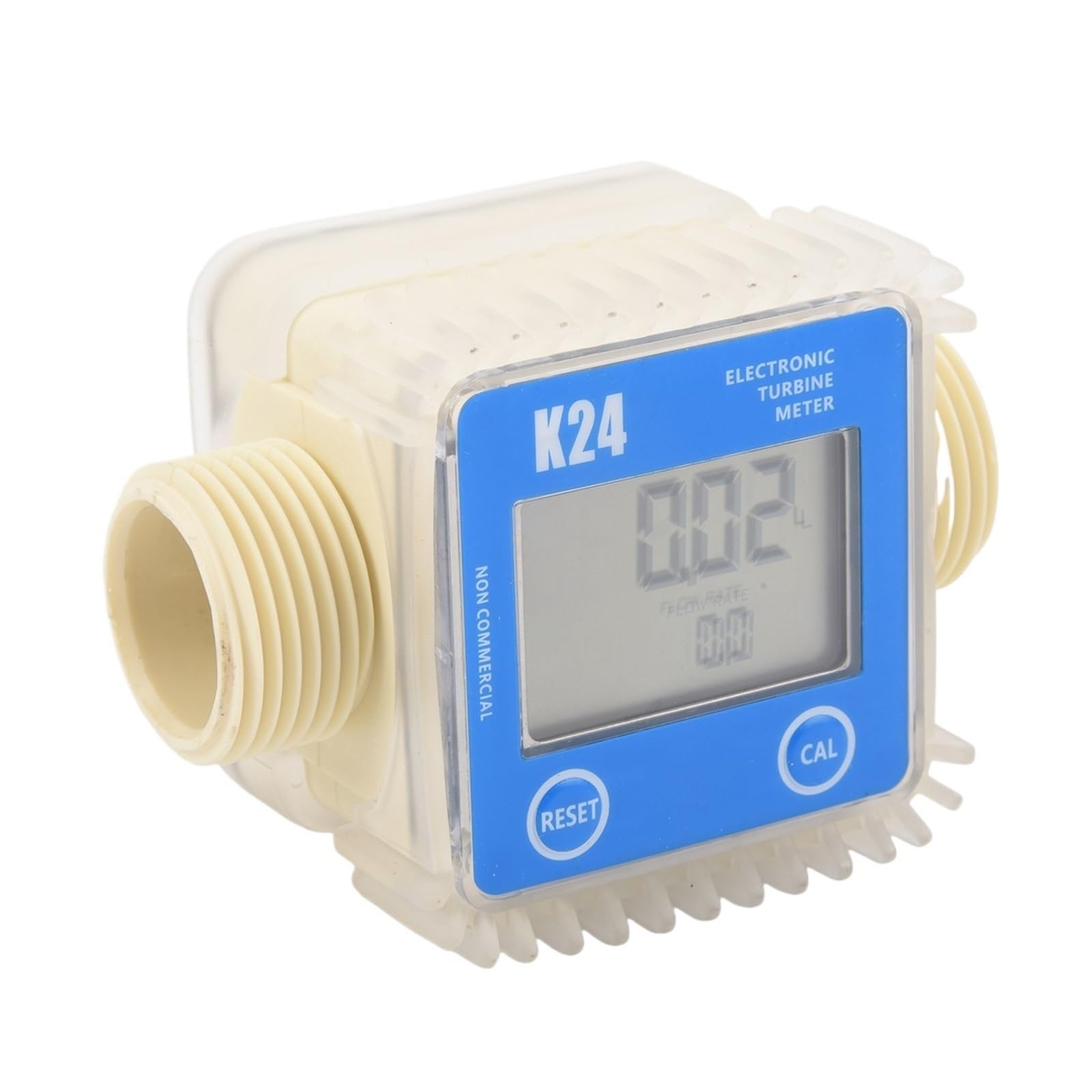 Flow Sensor Meter Digital Pipeline Water Flow Digital Liquid Crystal K24 Flowmeter Fuel Flow Tester Flowmeter Measuring Tool