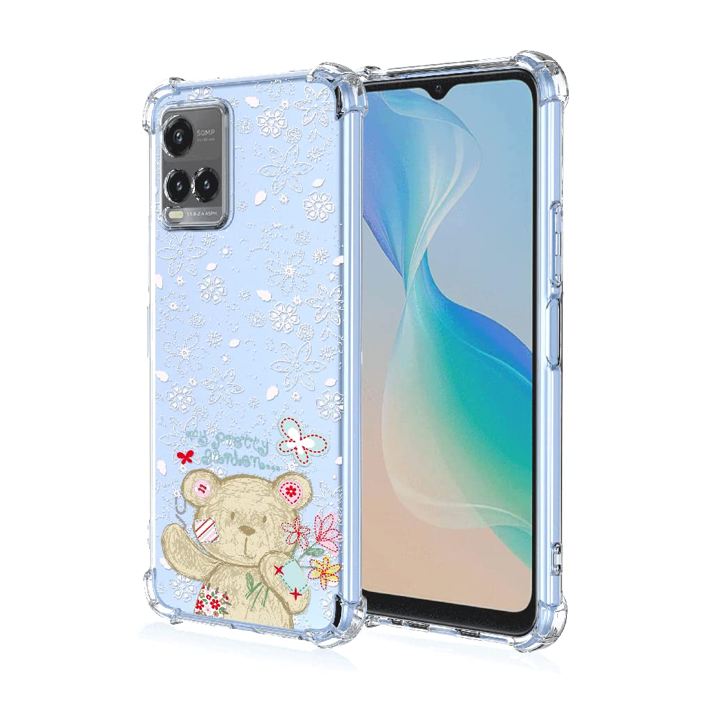 SEAHAI Cover per Vivo Y21 / Vivo Y21s / Vivo Y33s, Custodia Sottile in