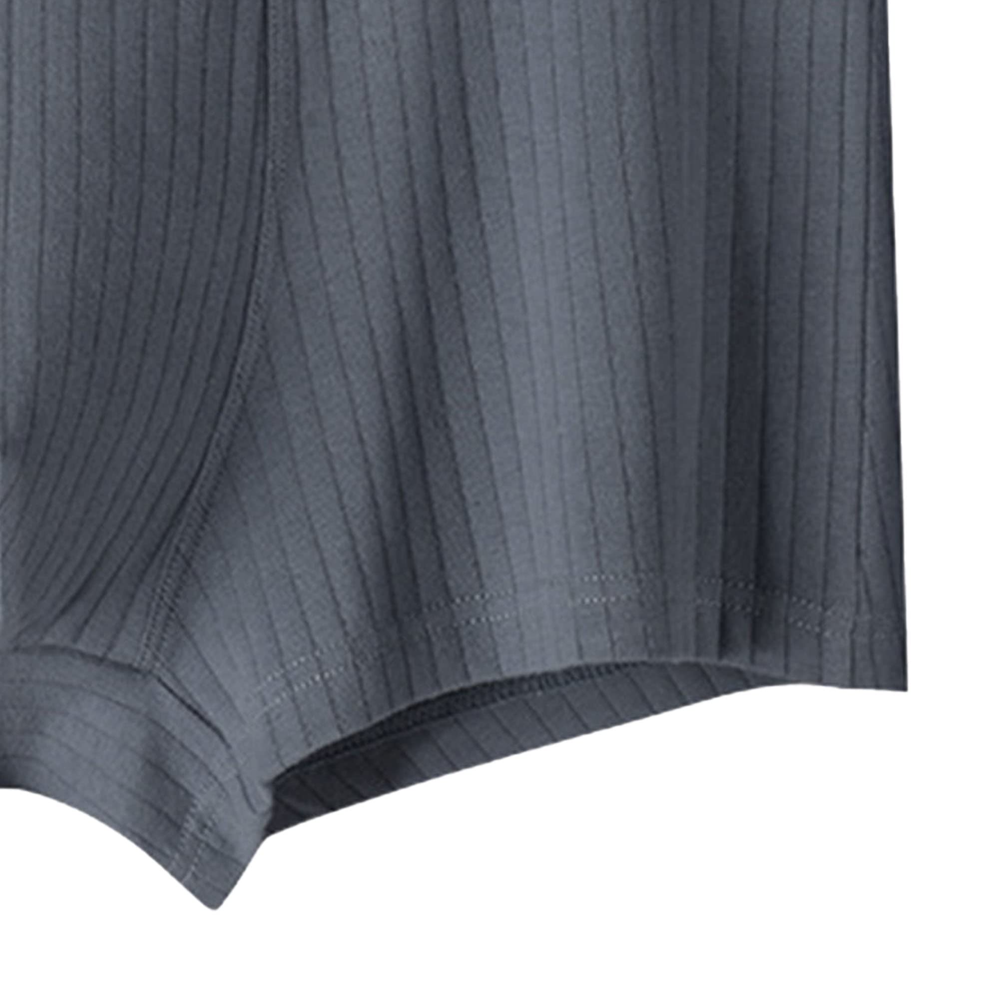 JEShifangjiusu Boxer da uomo in cotone elasticizzato Comfortsoft Trunks traspirante traspirante confezione multipla