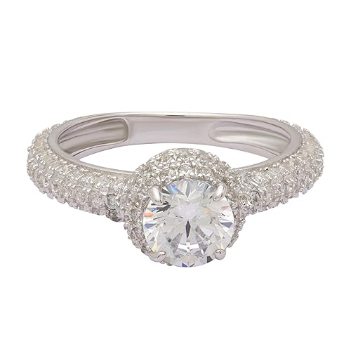 ANAYRA Elegant Flawless Pure Silver Rings For Women 6, 925 Silver Rings For Women, Birthday Gift For Women, Marriage Anniversary Gift For Wife, Pure Silver Ring, Birthday Gift For Sister