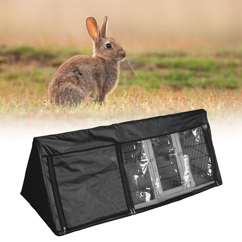 Copertura Impermeabile Per Gabbia Conigli - Antipolvere, UV Resistente, Con Finestra Trasparente - Foto 9