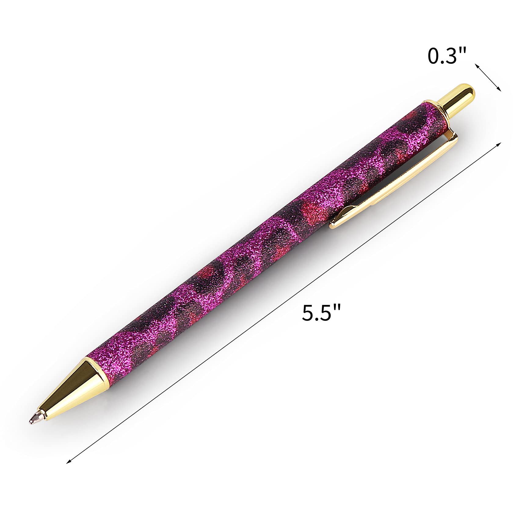 WY WENYUAN Cute Fine Point Smooth Writing Pen - Personalized Ballpoint Bulk Flair Colorful Black Ink 1 0 — view 3