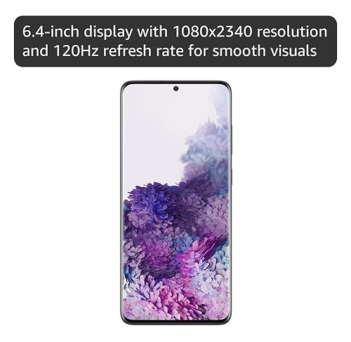 Amazon.com: Samsung Galaxy S20+ 5G, 128GB, Cosmic Black - Fully