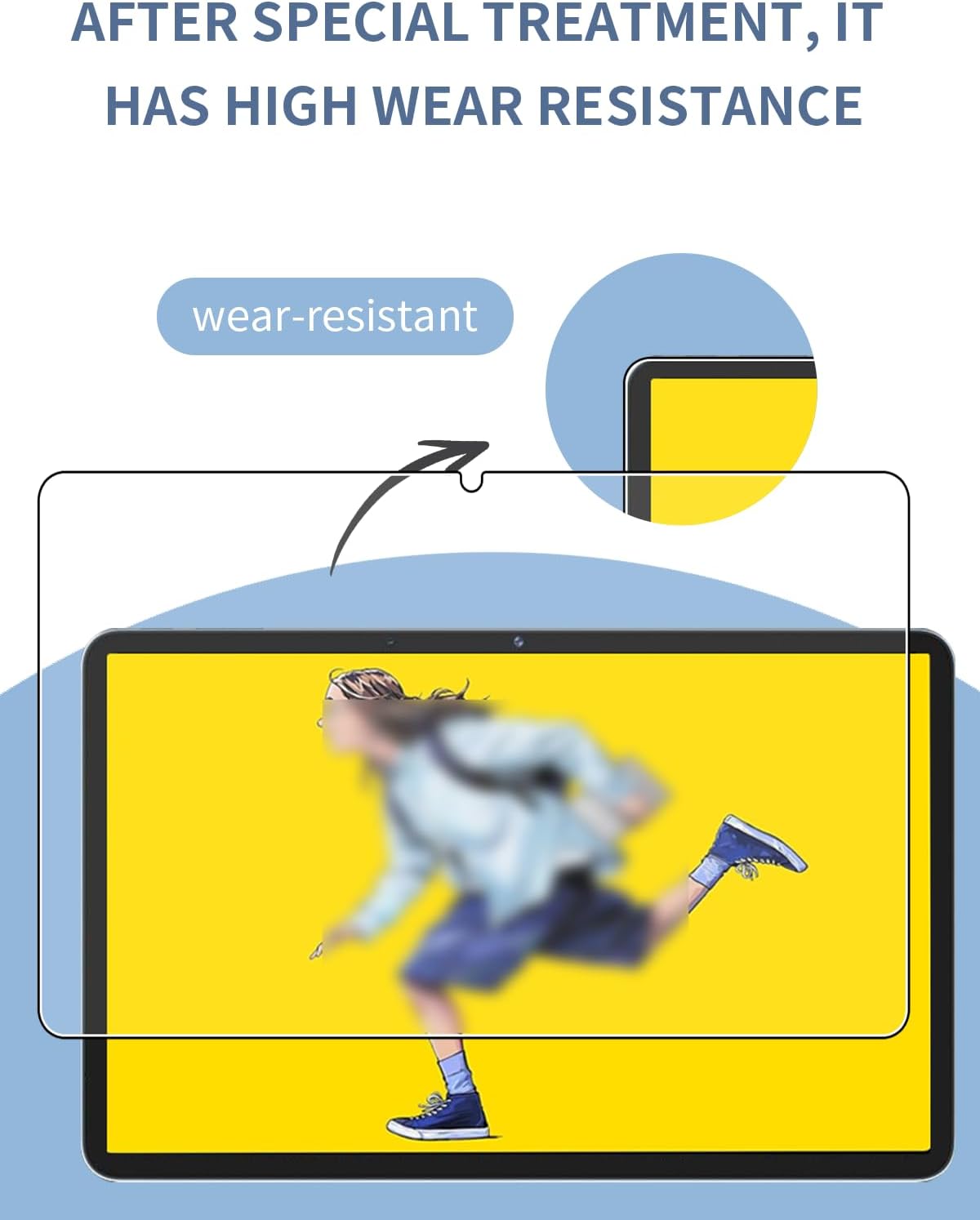 [2 Pack] Screen Protector for Wacom MovinkPad 11 2025 Tablet 11.45 Inch Tempered Glass Film, Screen Protector for MovinkPad 11 5G 11.45" Tablet Anti-Scratch & Sensitive & 9H Hardness