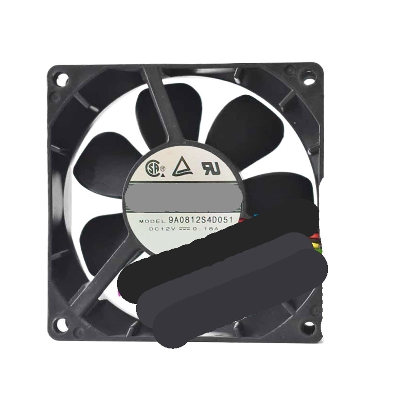 Ventilateur de serveur 80mm DC 12V 0,18A idéal pour réparer une baie réseau ou un NAS à la maison