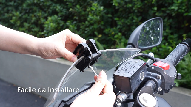 Estensione Parabrezza Moto In Acrilico – Deflettore Regolabile Con Clip, Adatto A Tutte Le Moto, Colore Nero Fumo