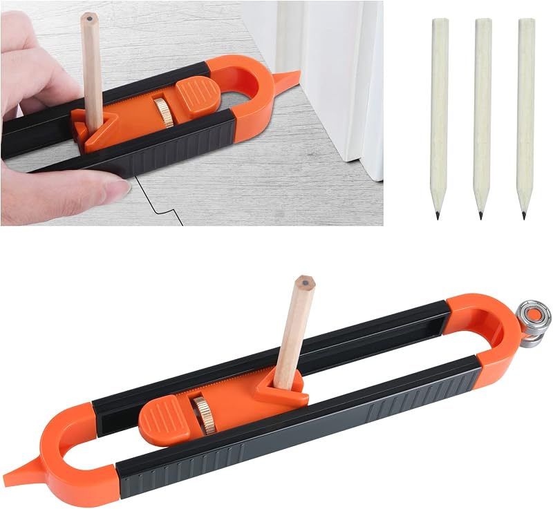 flintronic Kontúrsablon Záras Mechanizmussal Fa Méréshez 3 Ceruzával