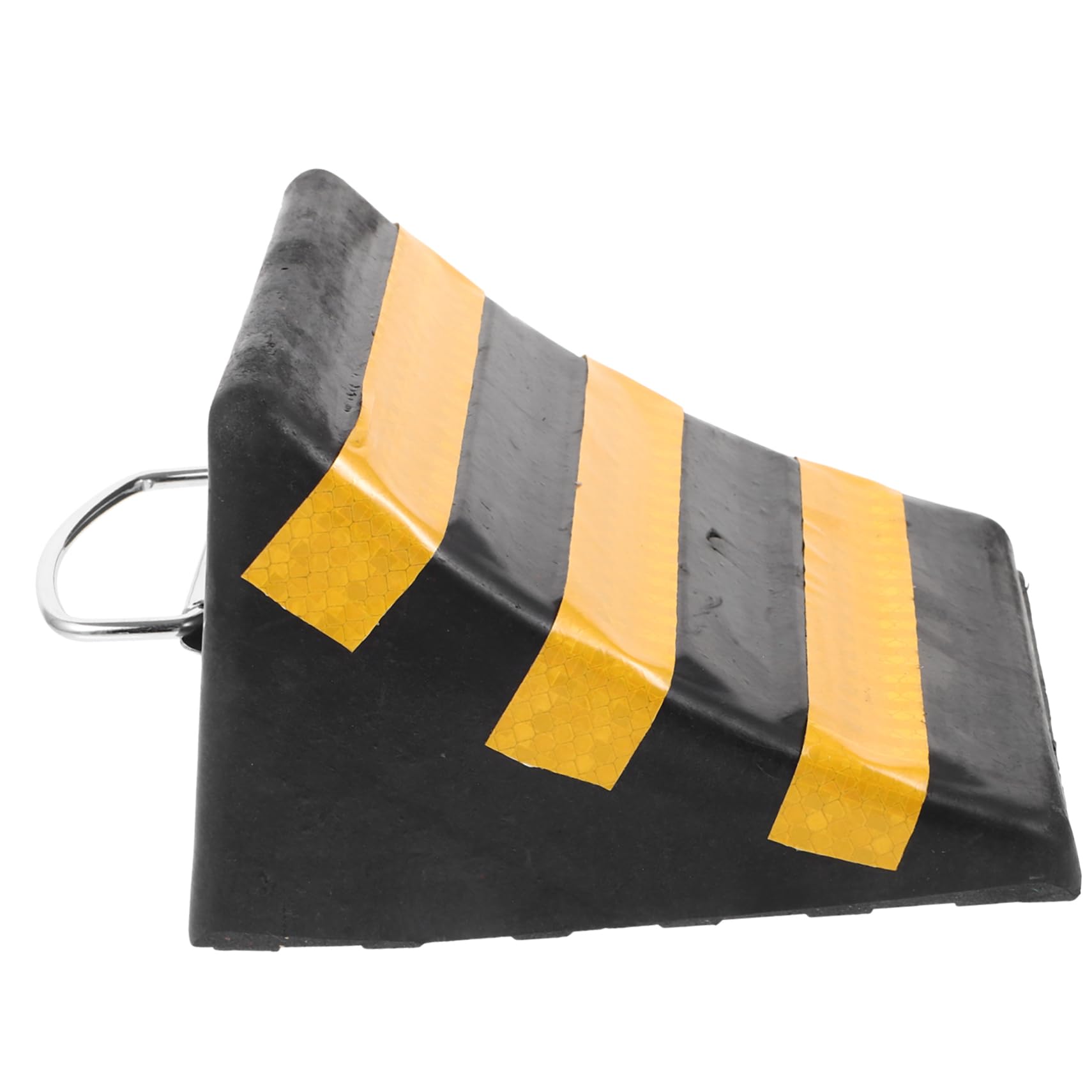 FUNOMOCYA Car Wheel Chock Tire Stopper Durable Rubber Pad for Non Slip Grip Compact Design for for Vehicle Repairs Loading and Parking