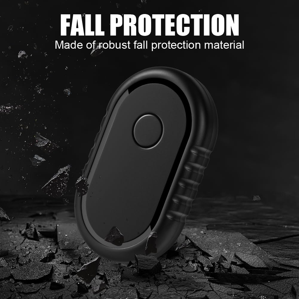 AXFEE Wodoodporne silikonowe etui do Samsung Galaxy Smart Tag 2, etui na śledzenie obroży dla psa/kota z klejem 3M, ochrona przed zgubieniem etui ochronne do akcesoriów Samsung Smart Tag 2, 2 szt