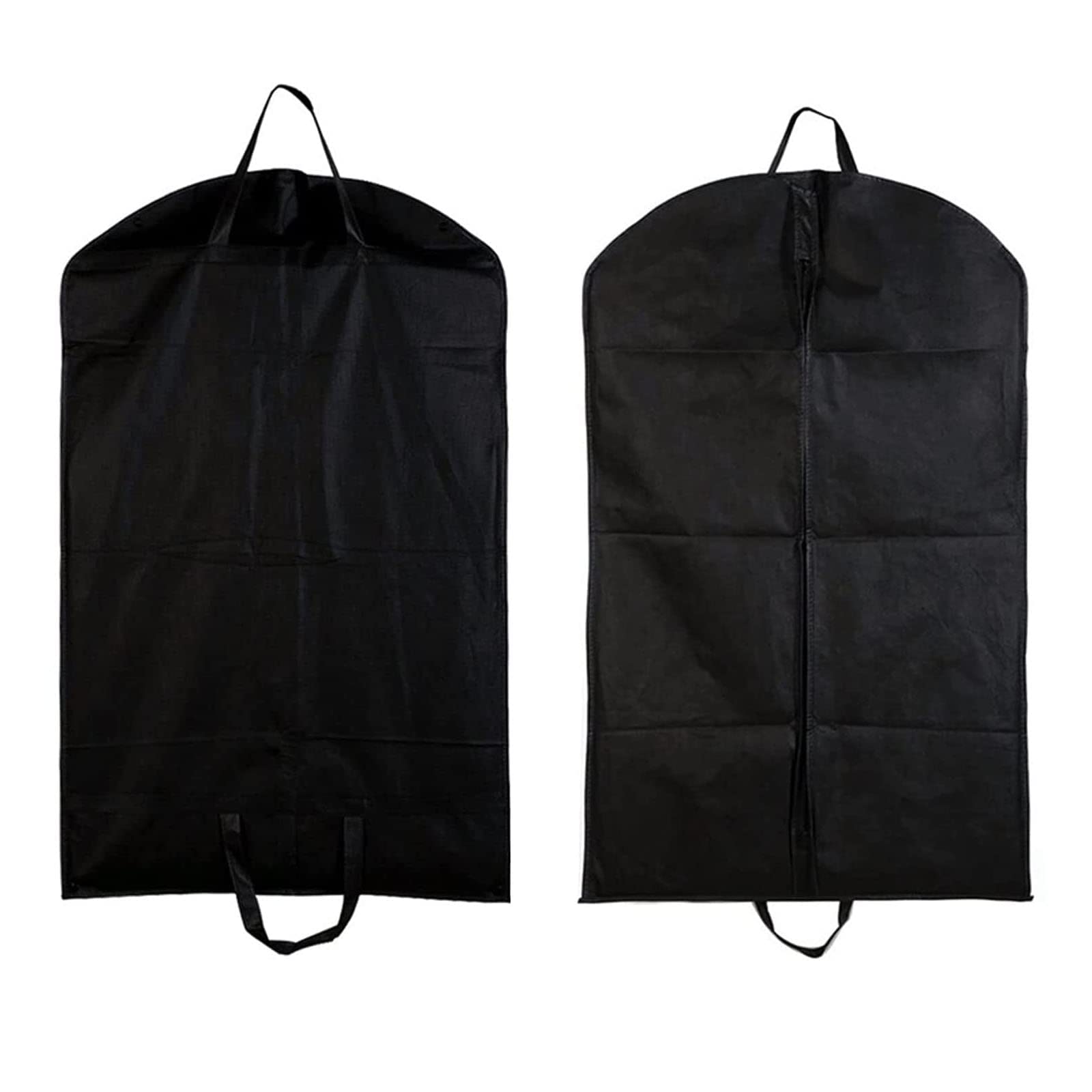 GYTFOG2 Pcs Suit Bag for Man, Dust Cover, Suit Carrier,Storage Bag, Suit Cover,for Suits, Coats, Tuxedo Reusable Full Zipper Garment Bag Perfect for Travel or Home (Black)