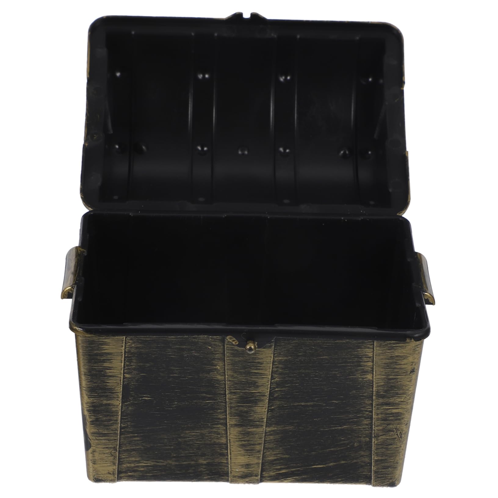 Sosoport Pirate Treasure Chest Piggy Bank Vintage Decorative Storage Box for Boys and Girls for Pirate Parties Halloween and Treasure Hunts Unique Bank Lid for Jewelry and Trinkets