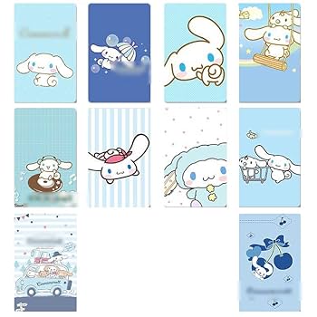 Amazon.co.jp: シナモロール ステッカー カードステッカー 10枚