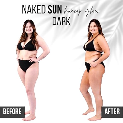 Miniatura 5 de Naked Sun Honey Glow Spray Tanning Solution Trio Bundle (3 artículos): Bronce Oscuro, Violeta y Rapid Express Aerógrafo Tan Mist