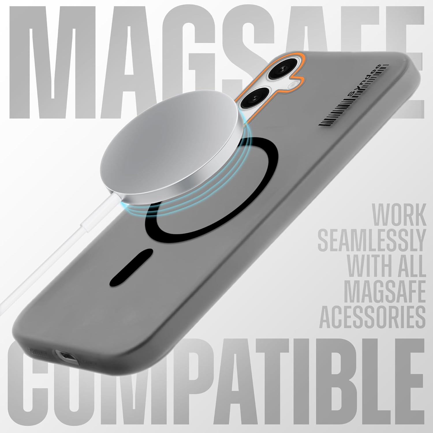 Mr. Case Back Cover for Samsung S25 Plus 5G Sleek Frosted Translucent Back with Wireless Charging Support | Anti-Scratch Shockproof Phone Case – Black Mr. Case Back Cover for Samsung S25 Plus 5G Sleek Frosted Translucent Back with Wireless Charging Support | Anti-Scratch Shockproof Phone Case – Black