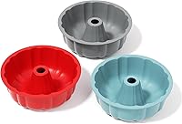 Vista 7 de SOV bandeja de silicona para pastel, moldes de silicona para pastel, utensilios de hornear antiadherentes de 25 cm para gelatina, moldes de silicona