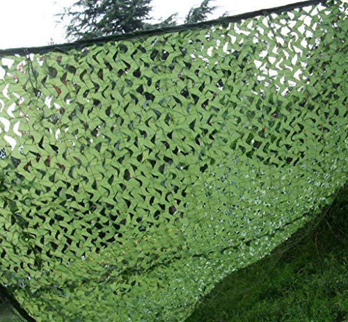 YFF-Plane Tarnnetz Sichtschutz - Wald Militär Green Mesh, Jagd Camouflage Netz leichte robuste für Camping Schießen… – Bild 7