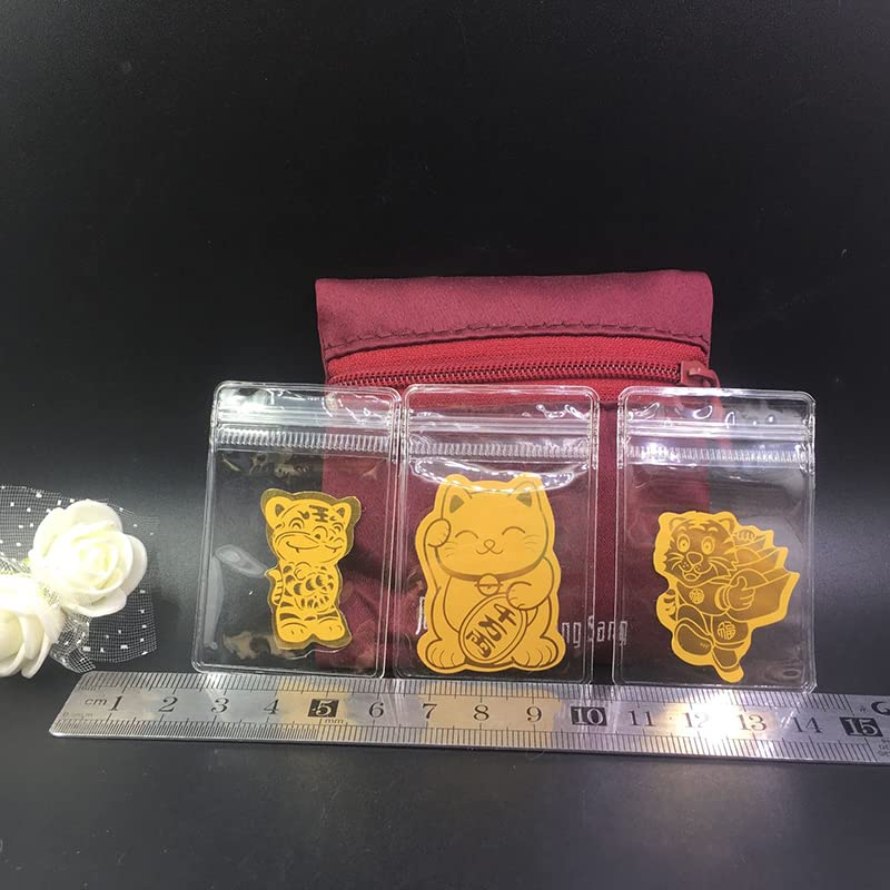 Amazon.co.jp: Haixifry 招き猫シール 一千万両 金運アップ 開運 商売