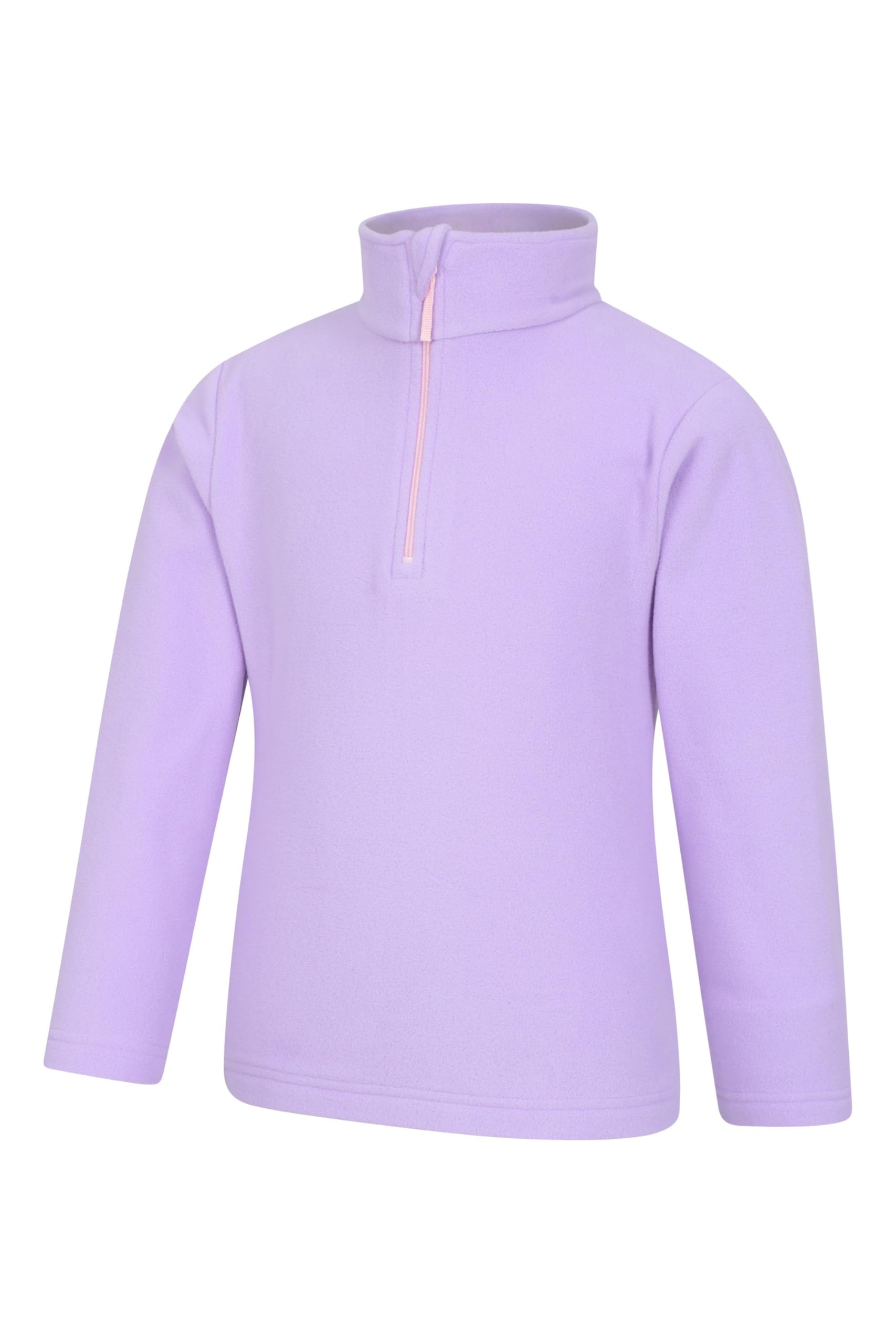 Mountain Warehouse Camber Kids Coral Fleece Top - Lightweight, Quick Drying, Breathable Sweatshirt for Outdoor Activities - Unisex, Suitable for Winter Layering — view 6