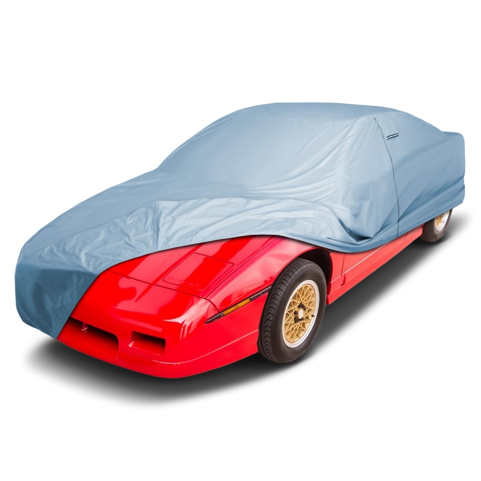 iCarCover Car Cover All Weather for 1984-1988 Fiero SE, Sport Notchback