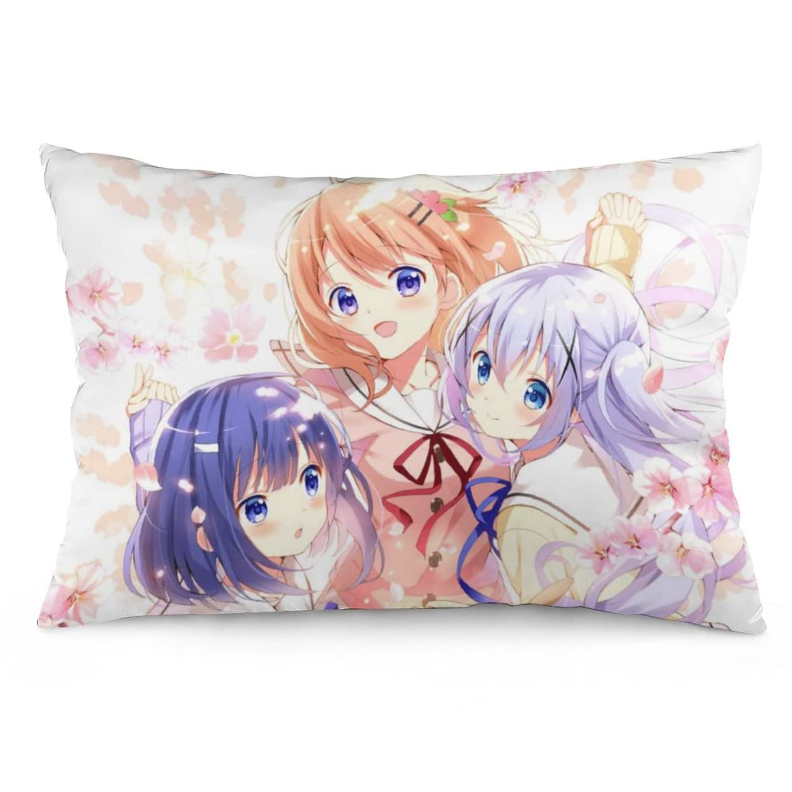 Amazon.co.jp: 枕カバー ごちうさ ココア チノ フユ クッションカバー