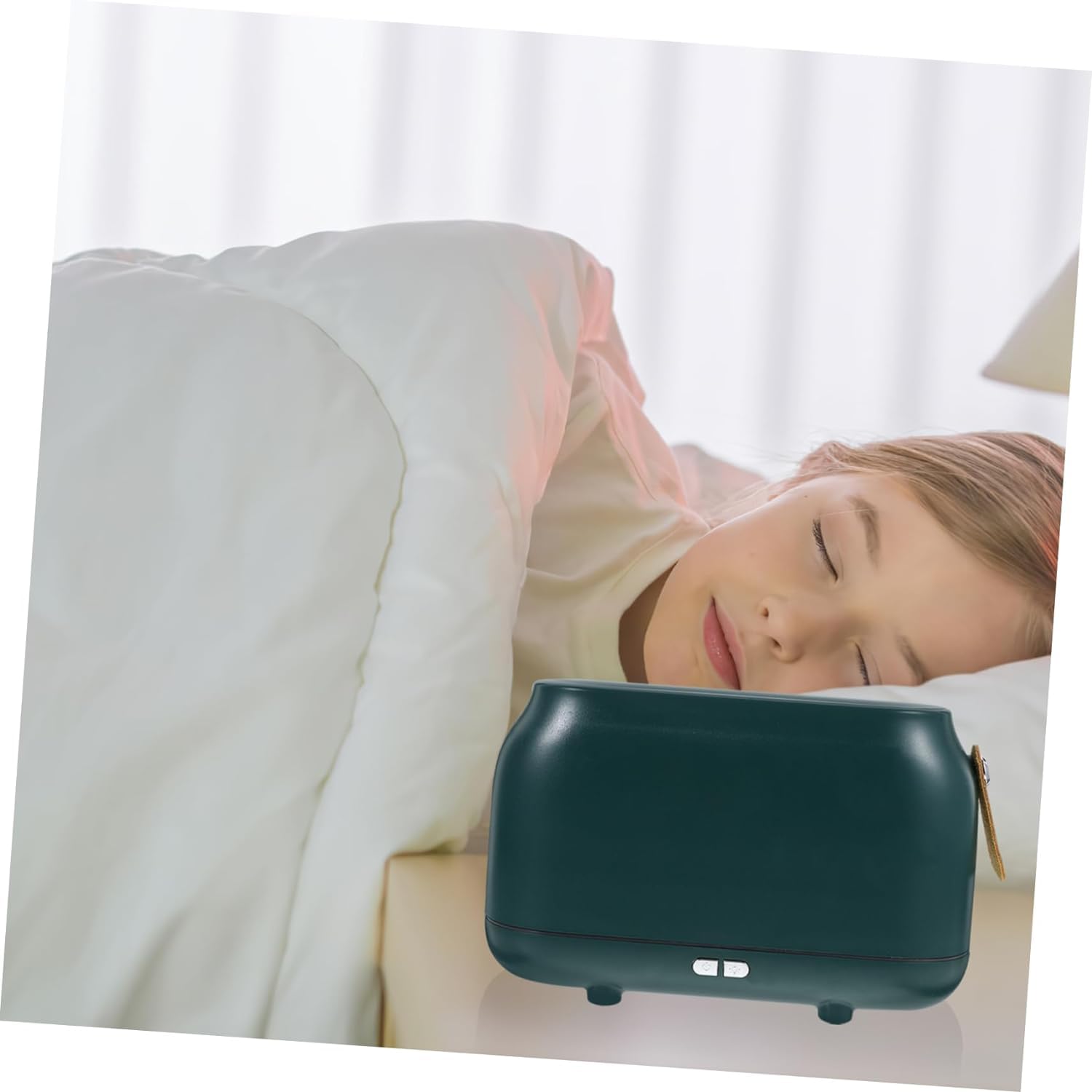 per Uso Domestico Simulazione Fiamma Aromaterapia Diffusore Umidificatore Camera da Letto Luce Ambientale Purificatore d'Aria Casa Intelligente