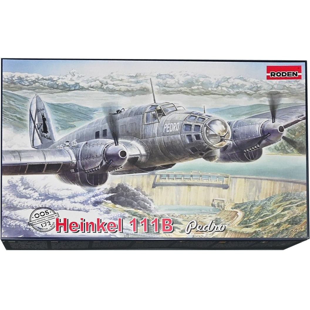 Roden B-1/B-2 'Pedro' German Bomber Airplane Model Kit