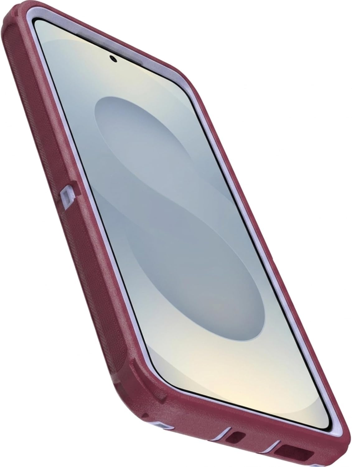 OtterBox Custodia della serie Defender per Samsung Galaxy S25+ e Galaxy S24+ (rosa e blu), include supporto a clip per fondina, robusta e durevole, con protezione per le porte, confezione non al