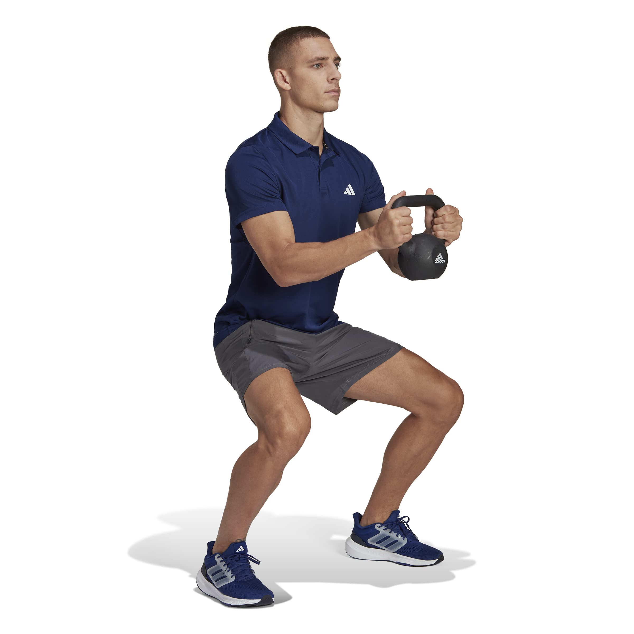 Adidas Uomo Train Essentials Training Polo Shirt