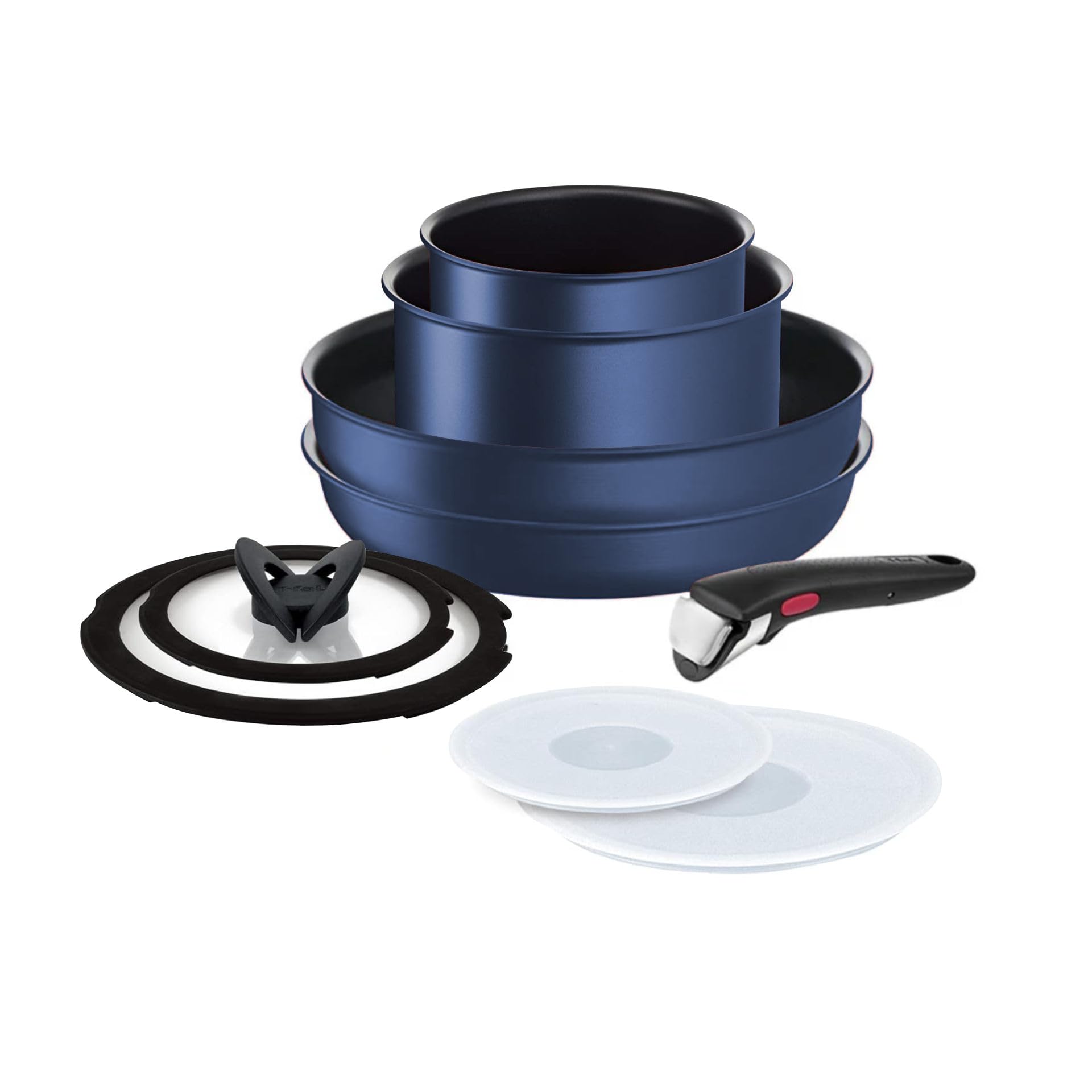 Batterie de cuisine 9 pièces Ingenio IH Carib Unlimited Tefal - Tous feux + induction - L3869092