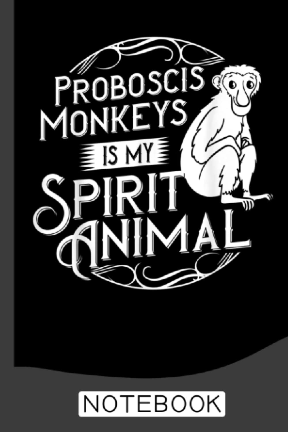 Proboscis Monkeys Notebook: Blank Lined Journal Notebook To Write In For Notes, To Do Lists, Notepad, Monkey Lover Gifts