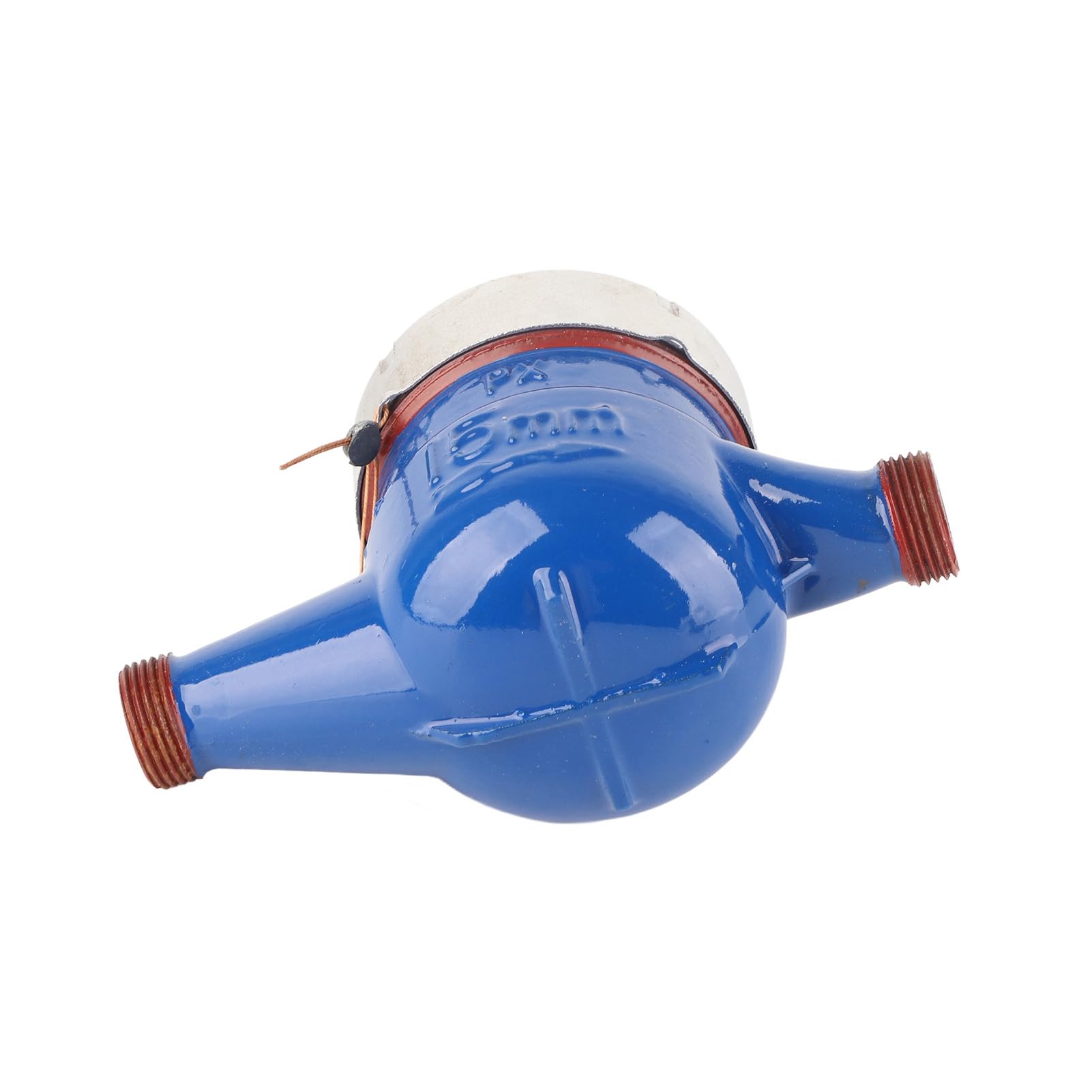 LXSG 15E Misuratore D'acqua, Coperchio in Ottone di Tipo Secco con Schermo di Filtro Integrato per Uso Domestico, Contatore Dell'acqua Fredda