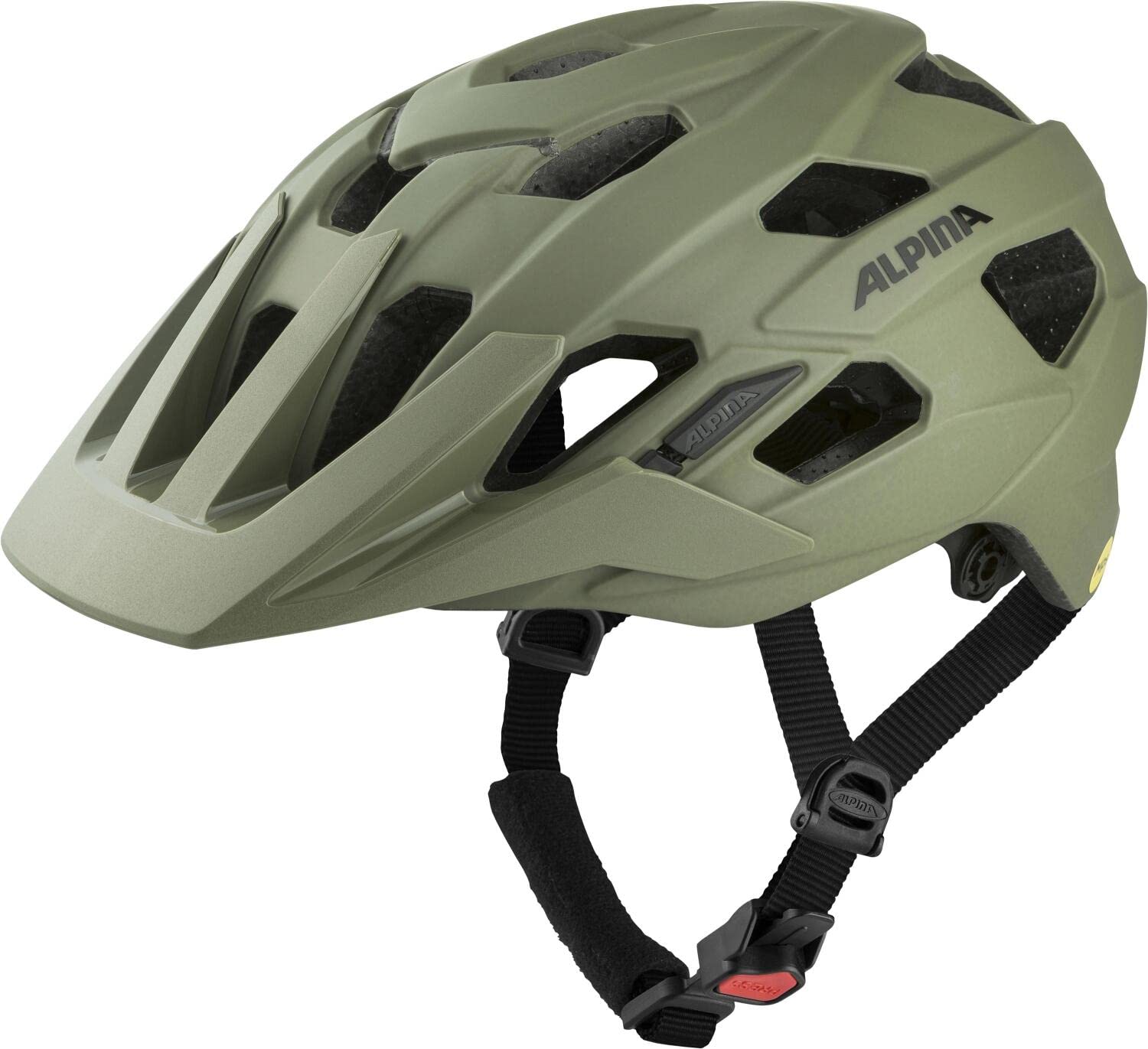 ALPINA PLOSE MIPS - Sicherer und Komfortabler MIPS Enduro & MTB Fahrradhelm Mit Antibakteriellen Polstern Für Erwachsene, optimaler Schutz