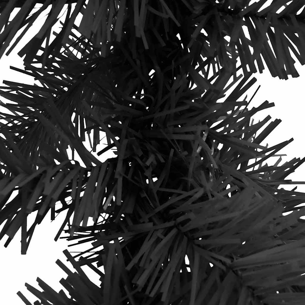 Guirnalda de Navidad con LED de 20 m, color negro, 300 luces, material PVC, conexión USB, para interior y exterior, luces festivas