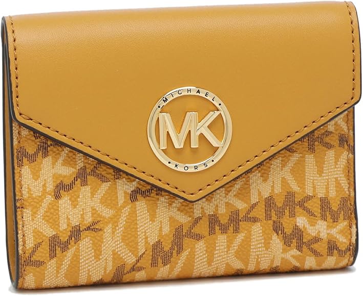 Amazon | [マイケルコース] 三つ折り財布 グリニッジ ミニ財布